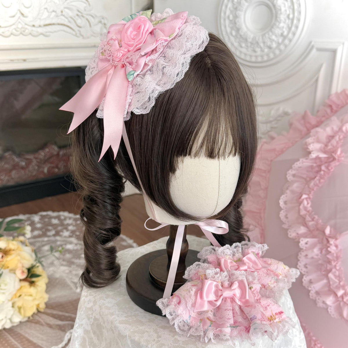 Spring 2025 Old School Lolita Floral JSK and OP Dress Series and Accessories - image 29