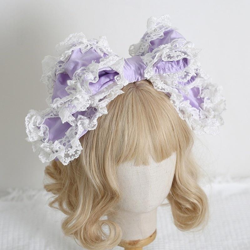 Sweet Lolita KC with Large Lace Bow in Multiple Colors - image 7