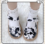 Cute Milkmaid Round Toe Multicolor Lolita Shoes - image 29