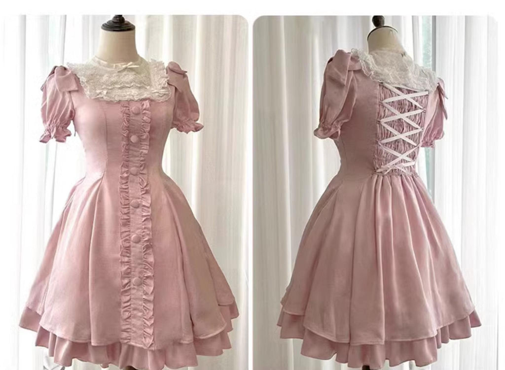 Plus Size Lolita OP Dress Summer Dress - image 8