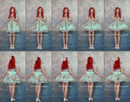 Short A Line Petticoat Collection, 13.8" (35 cm) Length, Mini to Extreme Puffy - image 7