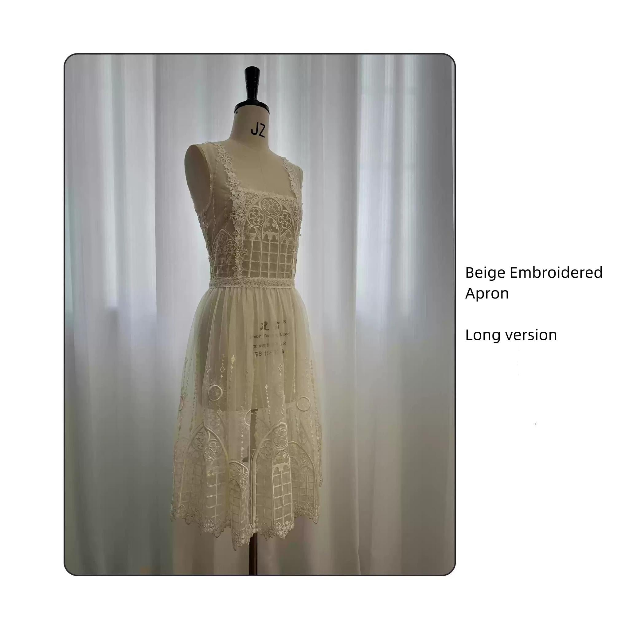 Night Traveler - Classic Gothic Lolita Dress with Stained Glass Window Print - image 67
