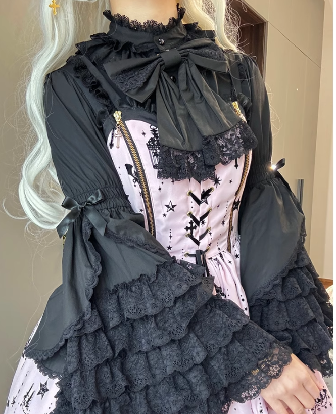 Liliya's Secrets Cotton Lolita Princess Sleeve Blouse - image 11