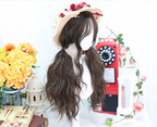 Waffle Curly Lolita Wig with Splayed Bangs - image 8
