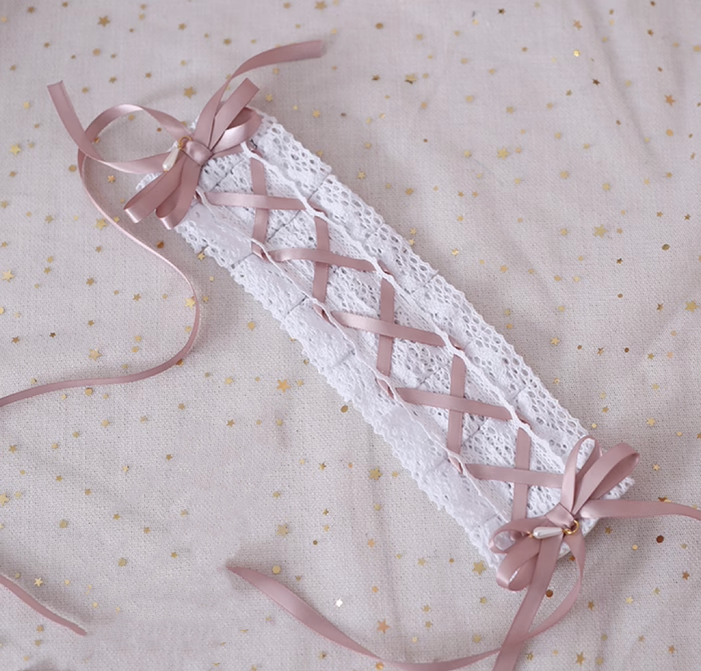 Japanese Style Sweet Lolita Lace Headband Multicolors - image 6
