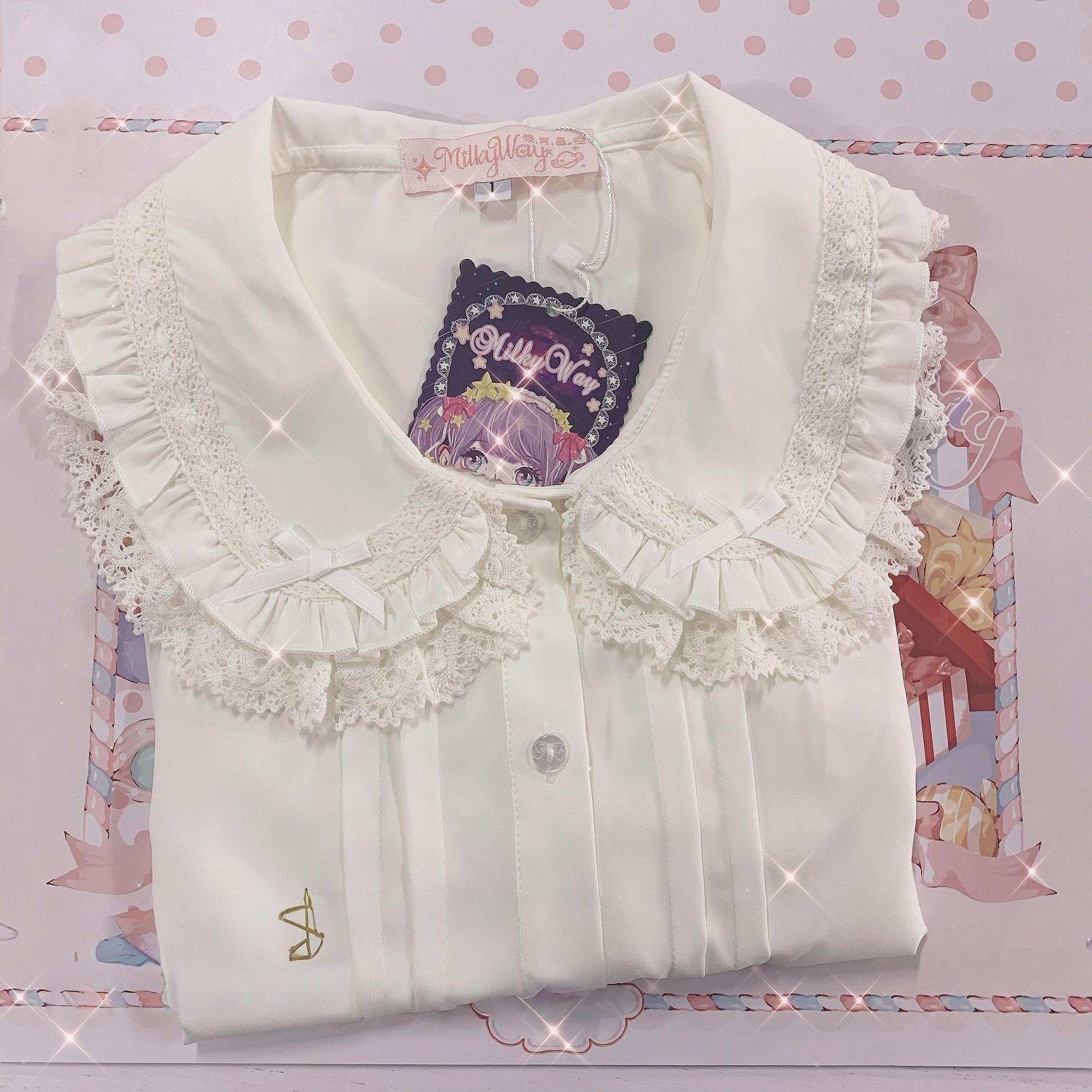 Peter Pan Collar Kawaii Lolita Blouse - image 17