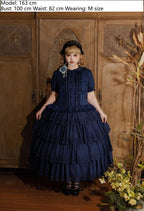 Forest Waltz - Classic Lolita Tiered Skirt Multi-layer Embroidered SK - image 22