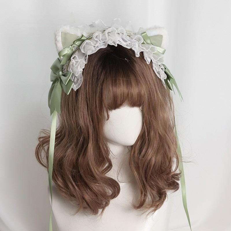 Detachable Cat Ear Lolita KC Headband - image 6