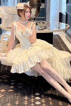 White Triple-Layered Sweet Princess Lolita JSK - image 3