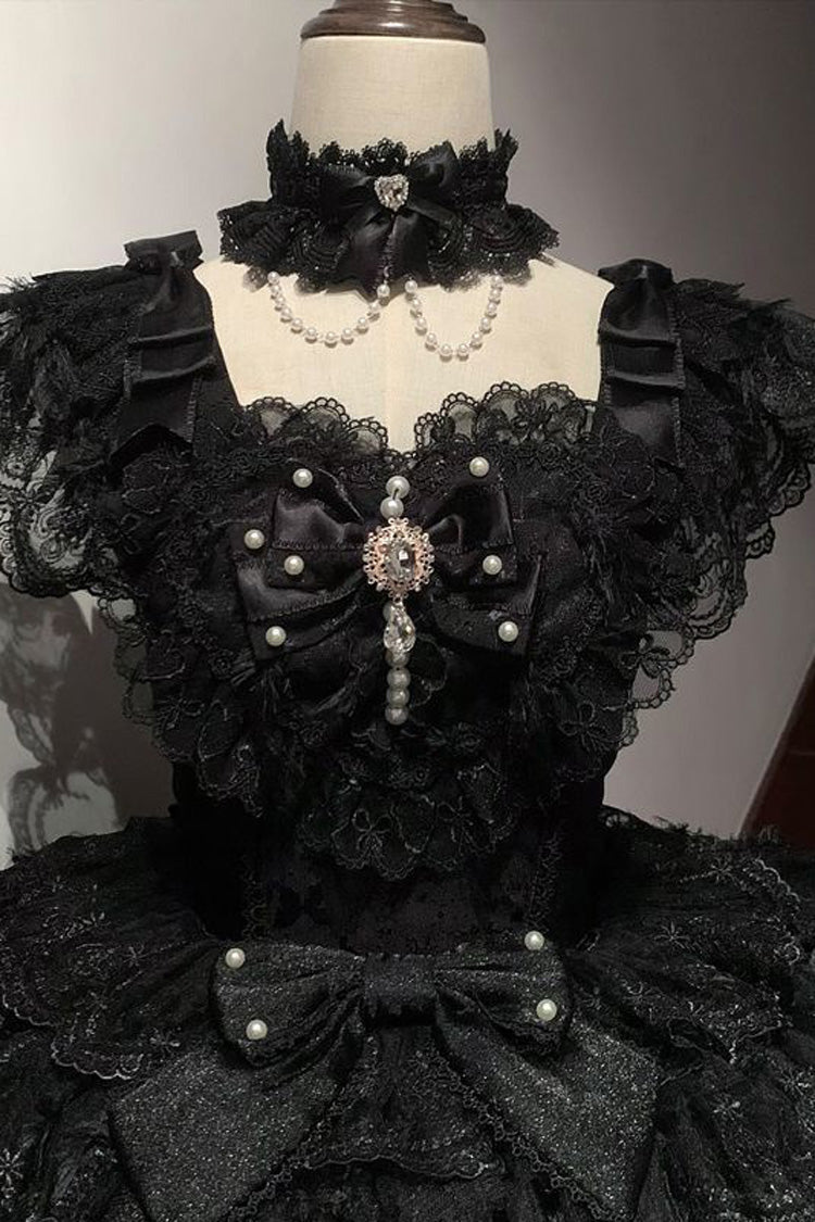 Ballad of Feathers Gothic Lolita JSK Dress - image 5