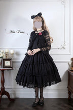 Forest Waltz - Classic Lolita Tiered Skirt Multi-layer Embroidered SK - image 44