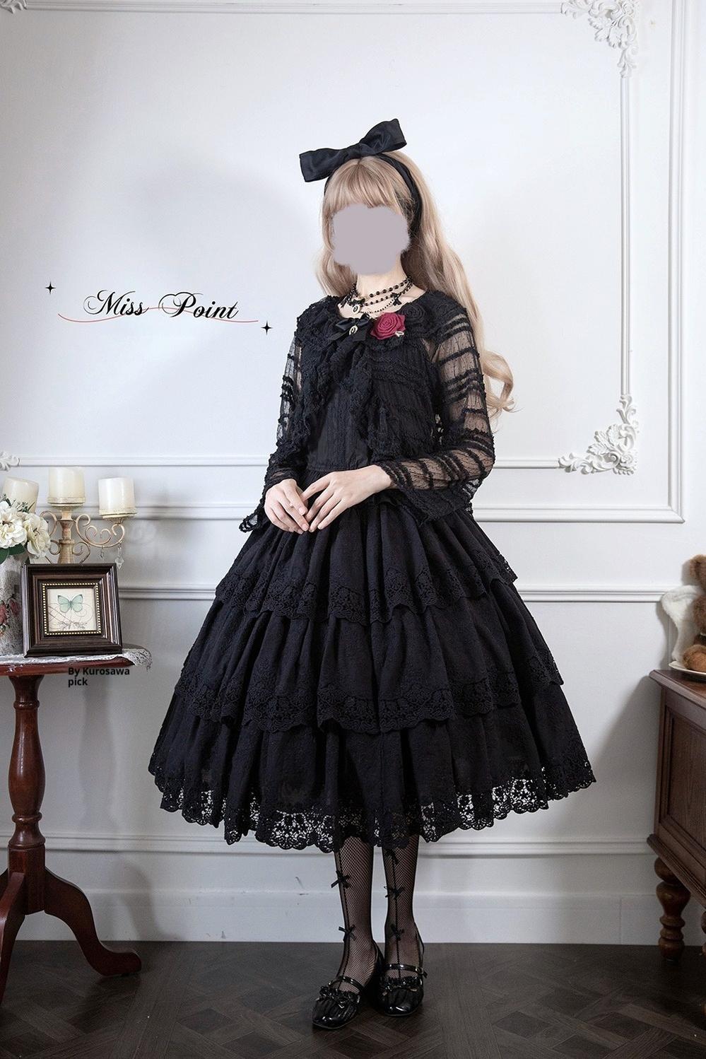 Forest Waltz - Classic Lolita Tiered Skirt Multi-layer Embroidered SK - image 44
