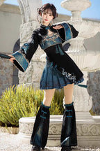 Misty Teal - Classic Lolita JSK Dress Set & Separates - image 1