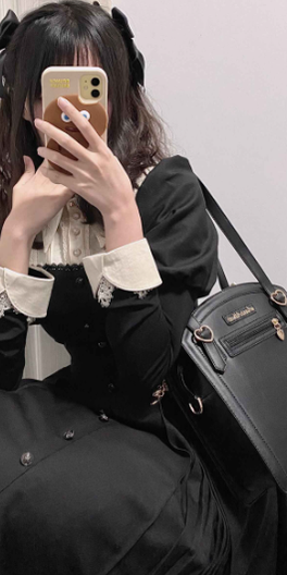 Kawaii Lolita Checkered Itabag Multicolors - image 22
