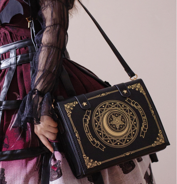 The Star-Moon Grimoire - Sweet Lolita Crossbody Bag - image 24