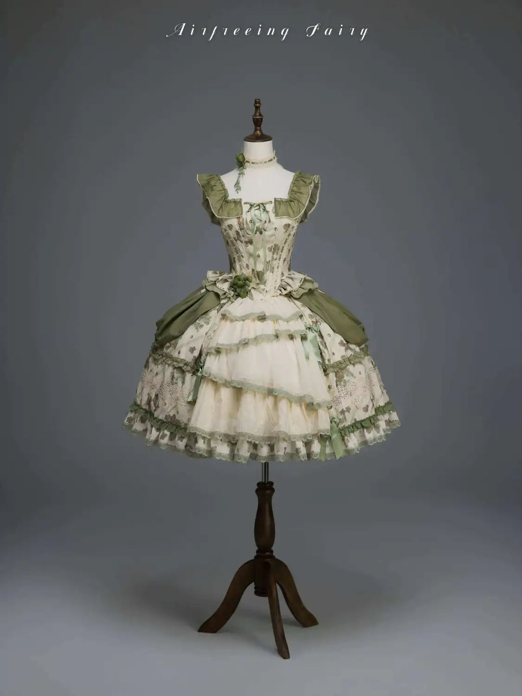 Merlot Girl Manor Country Lolita Dress and Top-Skirt Coordinates - image 1