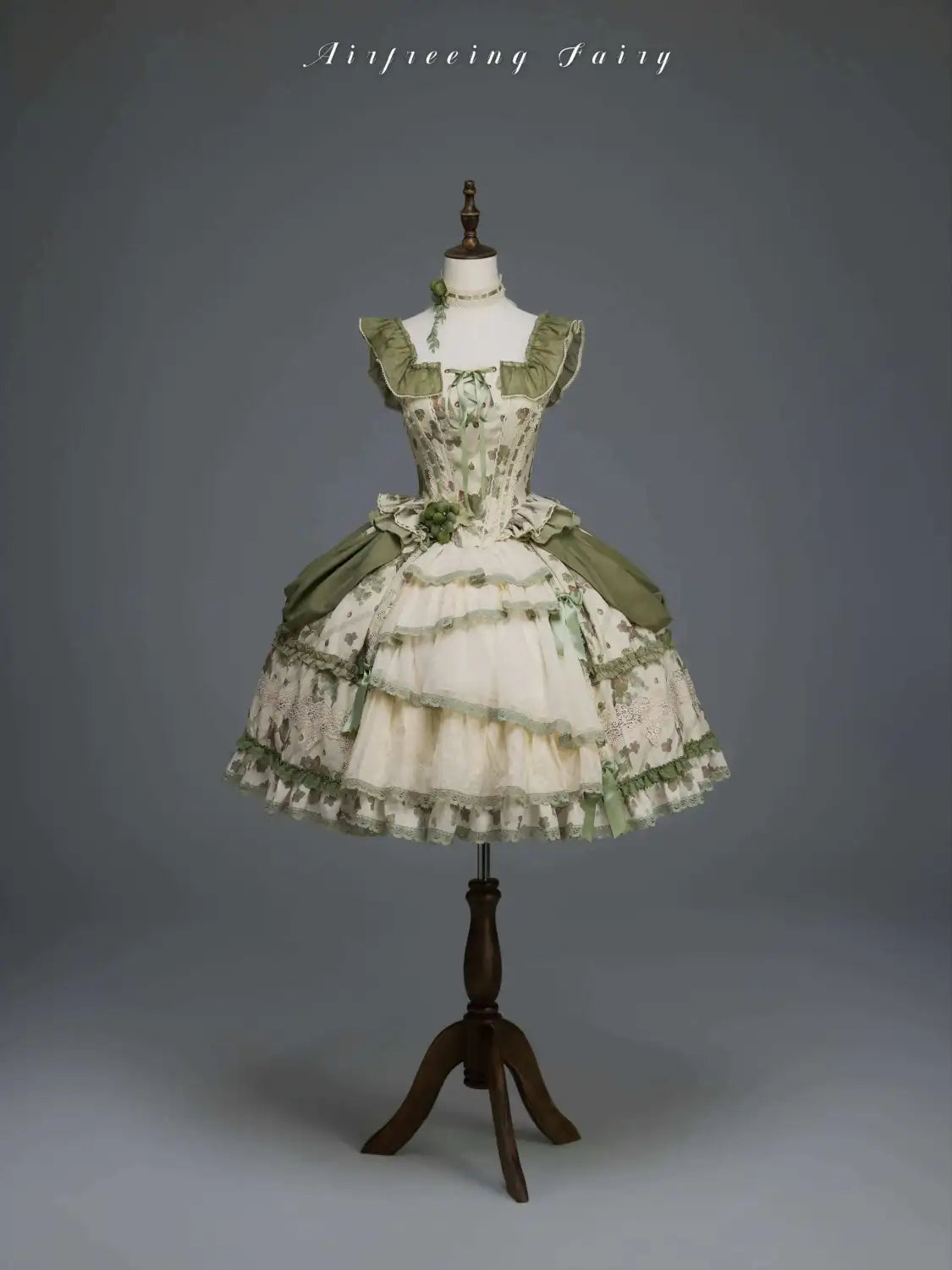 Merlot Girl Manor Country Lolita Dress and Top-Skirt Coordinates - image 1