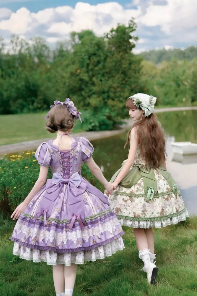 Merlot Girl Manor Country Lolita Dress and Top-Skirt Coordinates - image 14