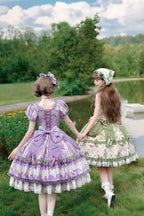 Merlot Girl Manor Country Lolita Dress and Top-Skirt Coordinates - image 14