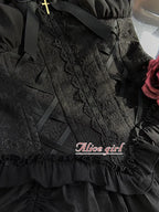 Alice Girl Cross Maiden Gothic Lolita JSK - image 36