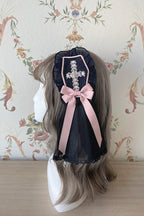 Alice Girl Cross Maiden Gothic Lolita Veil Headbow - image 10