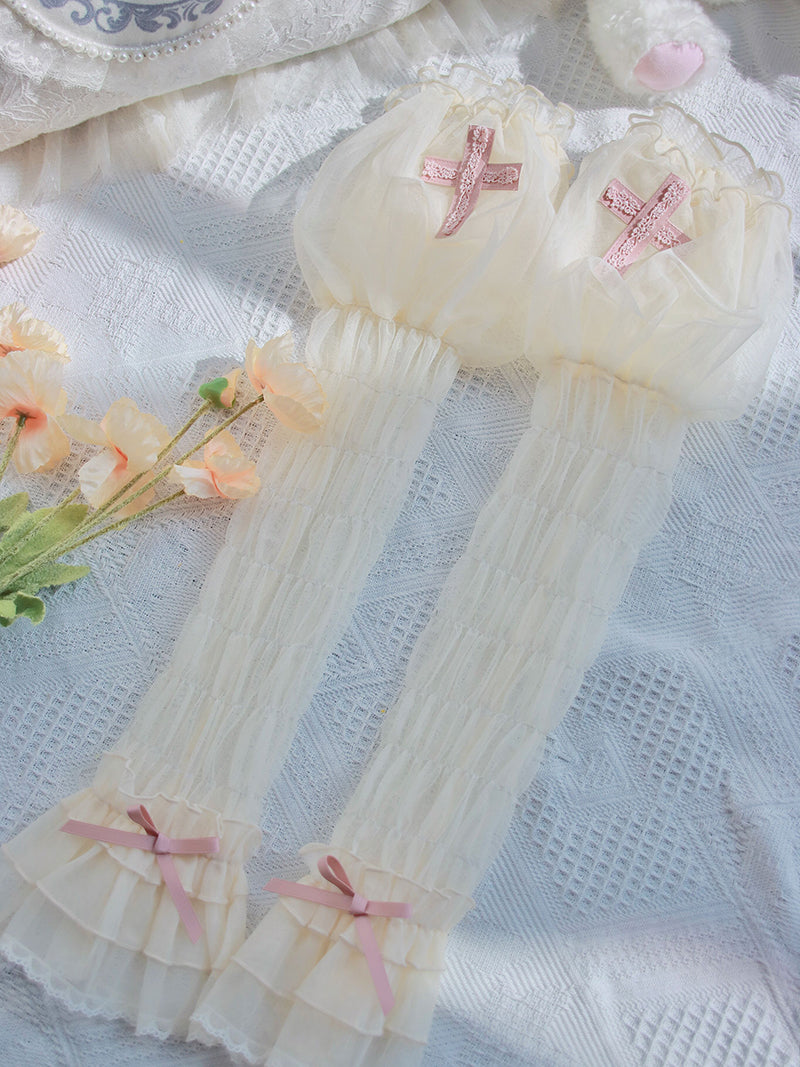 Alice Girl Cross Maiden Gothic Lolita Arm Sleeves - image 4