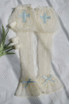 Alice Girl Cross Maiden Gothic Lolita Arm Sleeves - image 10