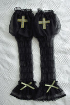 Alice Girl Cross Maiden Gothic Lolita Arm Sleeves - image 13