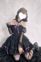 Alice Girl Cross Maiden Gothic Lolita Arm Sleeves - image 29