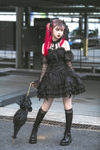 Alice Girl Cross Maiden Gothic Lolita Arm Sleeves - image 30