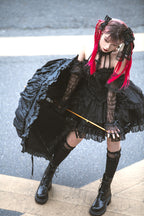 Alice Girl Cross Maiden Gothic Lolita Arm Sleeves - image 31