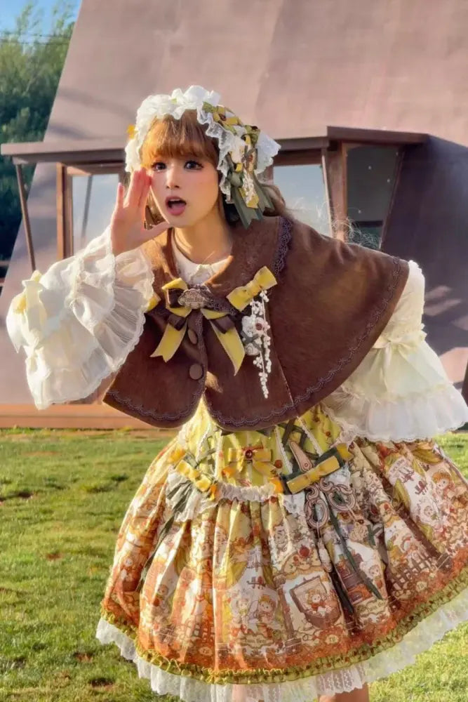 Bears Tailor Shop Sweet Lolita Blouse and Cape Collection - image 11