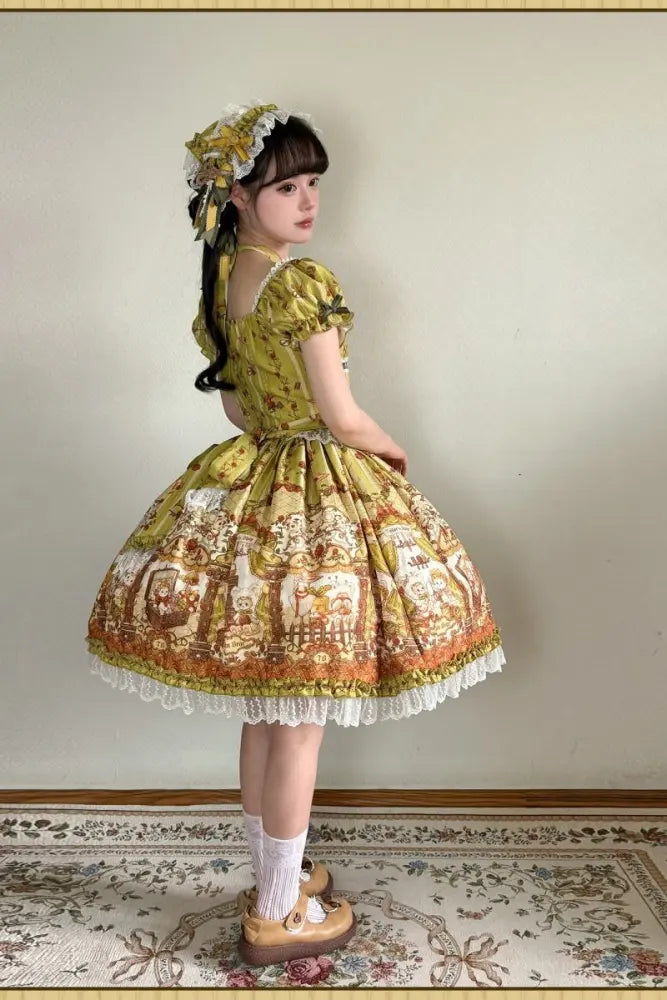Bears Tailor Shop Sweet Lolita OP and JSK Collection - image 5
