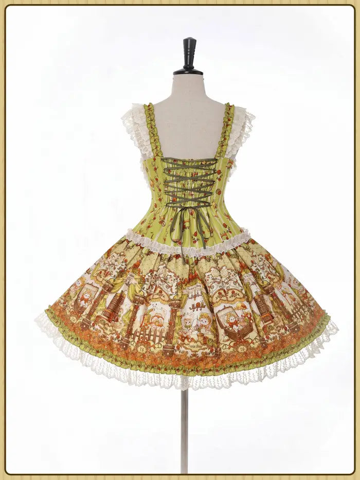 Bears Tailor Shop Sweet Lolita OP and JSK Collection - image 6