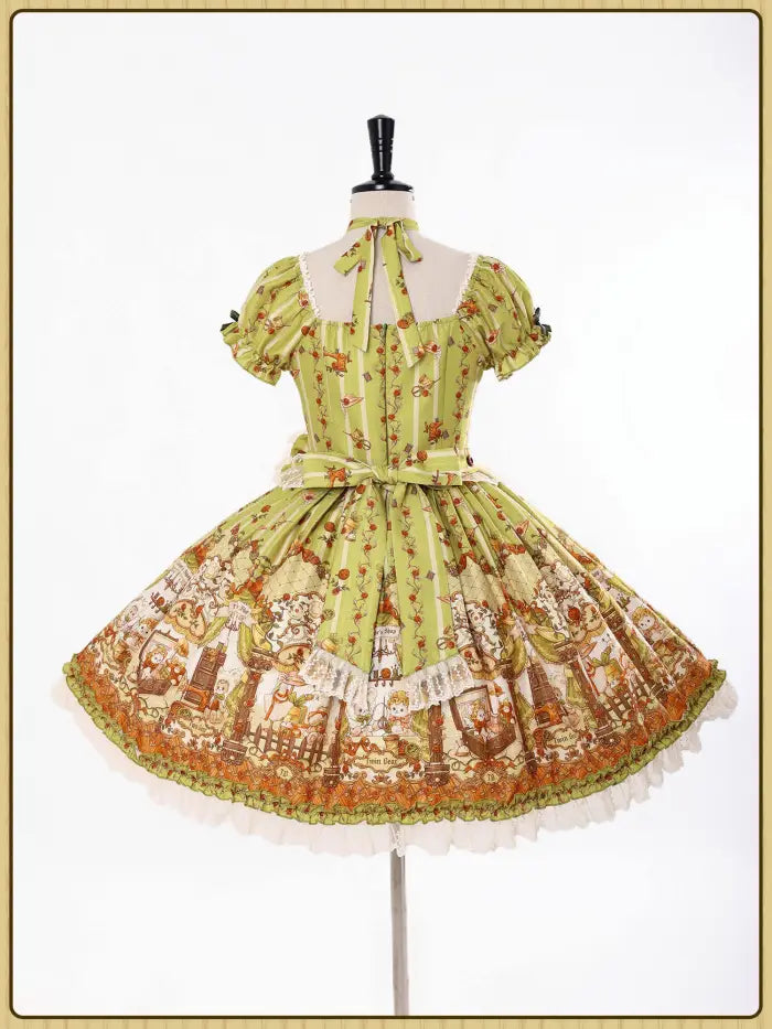 Bears Tailor Shop Sweet Lolita OP and JSK Collection - image 7
