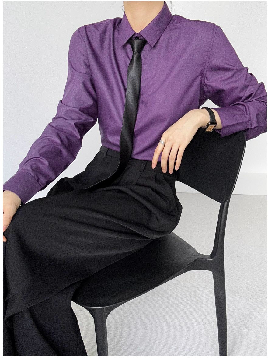 Dark Night Purple Ouji Blouse - image 7