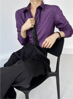 Dark Night Purple Ouji Blouse - image 8
