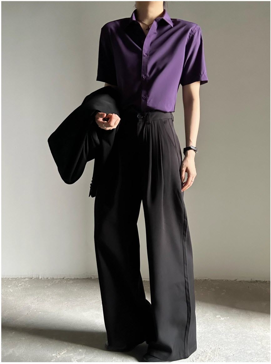 Dark Night Purple Ouji Blouse - image 12