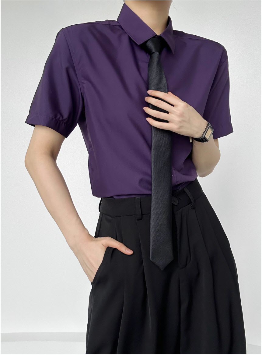 Dark Night Purple Ouji Blouse - image 13