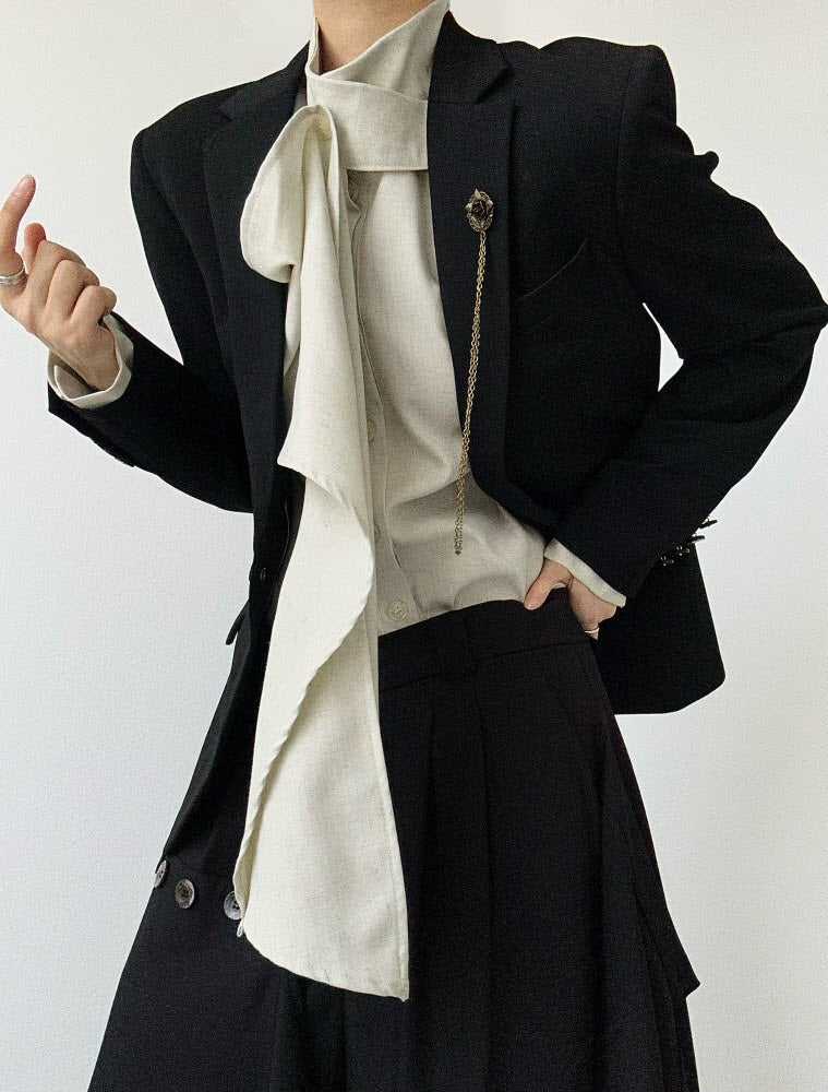 Vintage Slim Ouji Suit Jacket - image 2