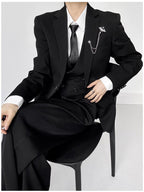 Vintage Slim Ouji Suit Jacket - image 10