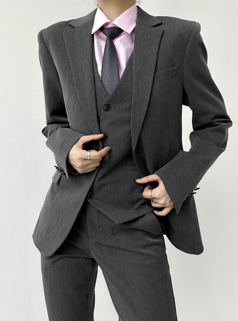Vintage Slim Ouji Suit Jacket - image 14