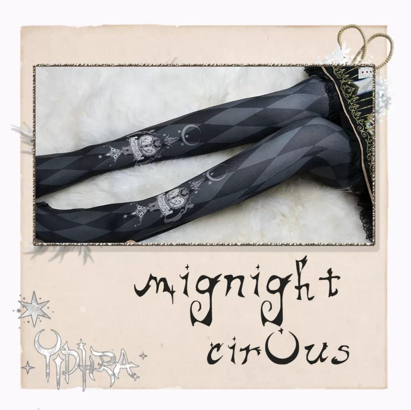 Midnight Circus - Argyle Printed Lolita Tights - image 27