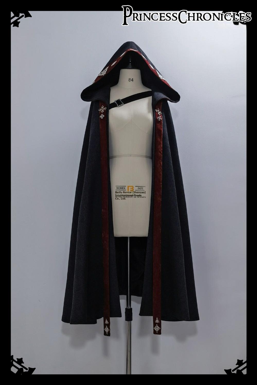 Divine Covenant - Retro Ouji Lolita Pants Suit Male Lolita Long Cape - image 10