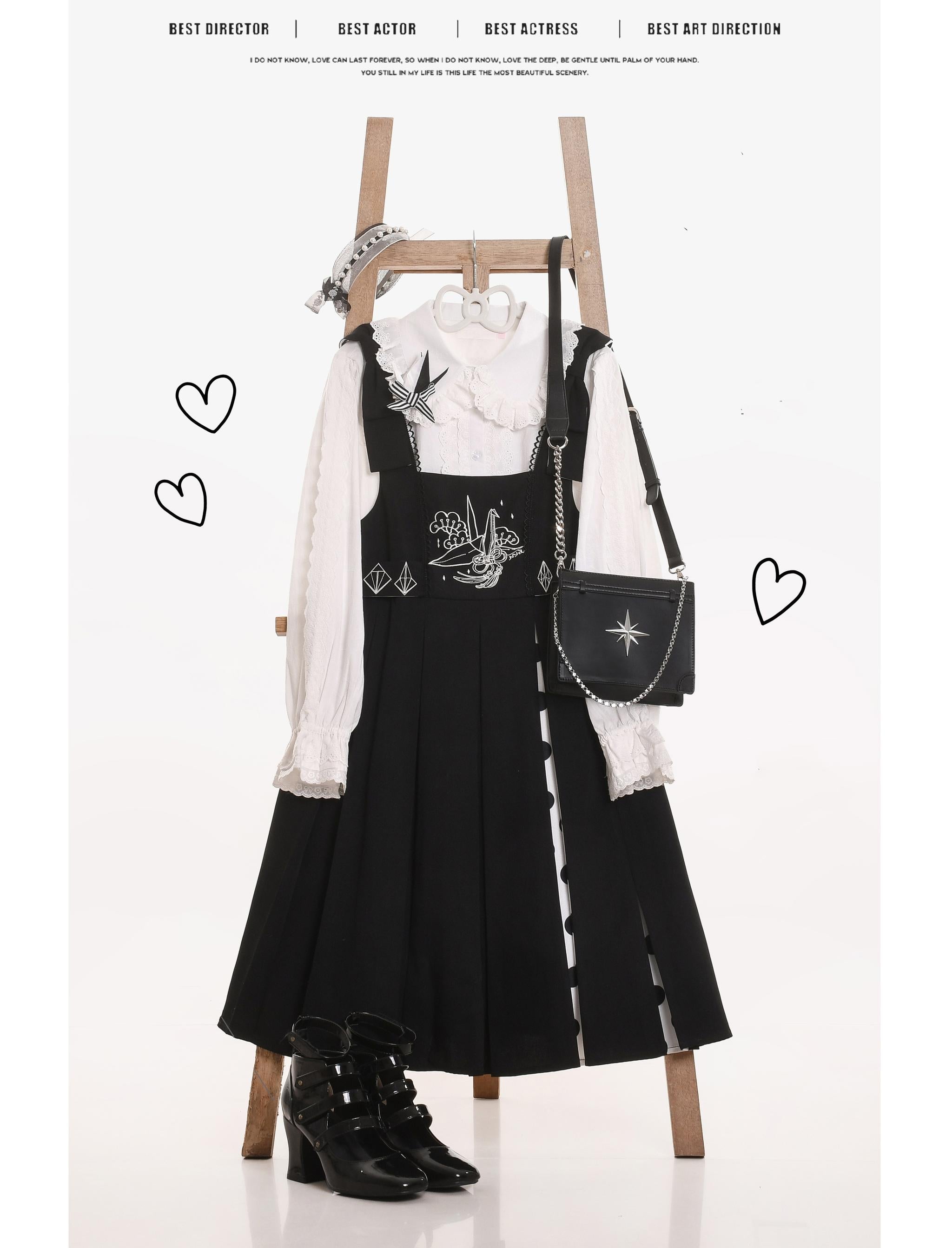 Lily - Kawaii Lolita Blouse Soft Girl Bubble Puff Sleeve - image 21