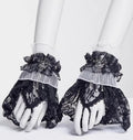 Gothic Lolita Lace Cuffs, Crown Decoration - image 2