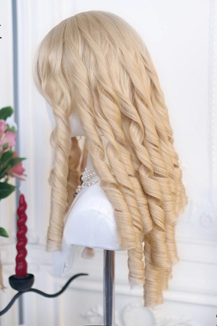 Roman Curls Long Sweet Lolita Wig in Blonde - image 2