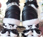Bear Dada - Winter Kawaii Lolita Boots, Plush Accent - image 11