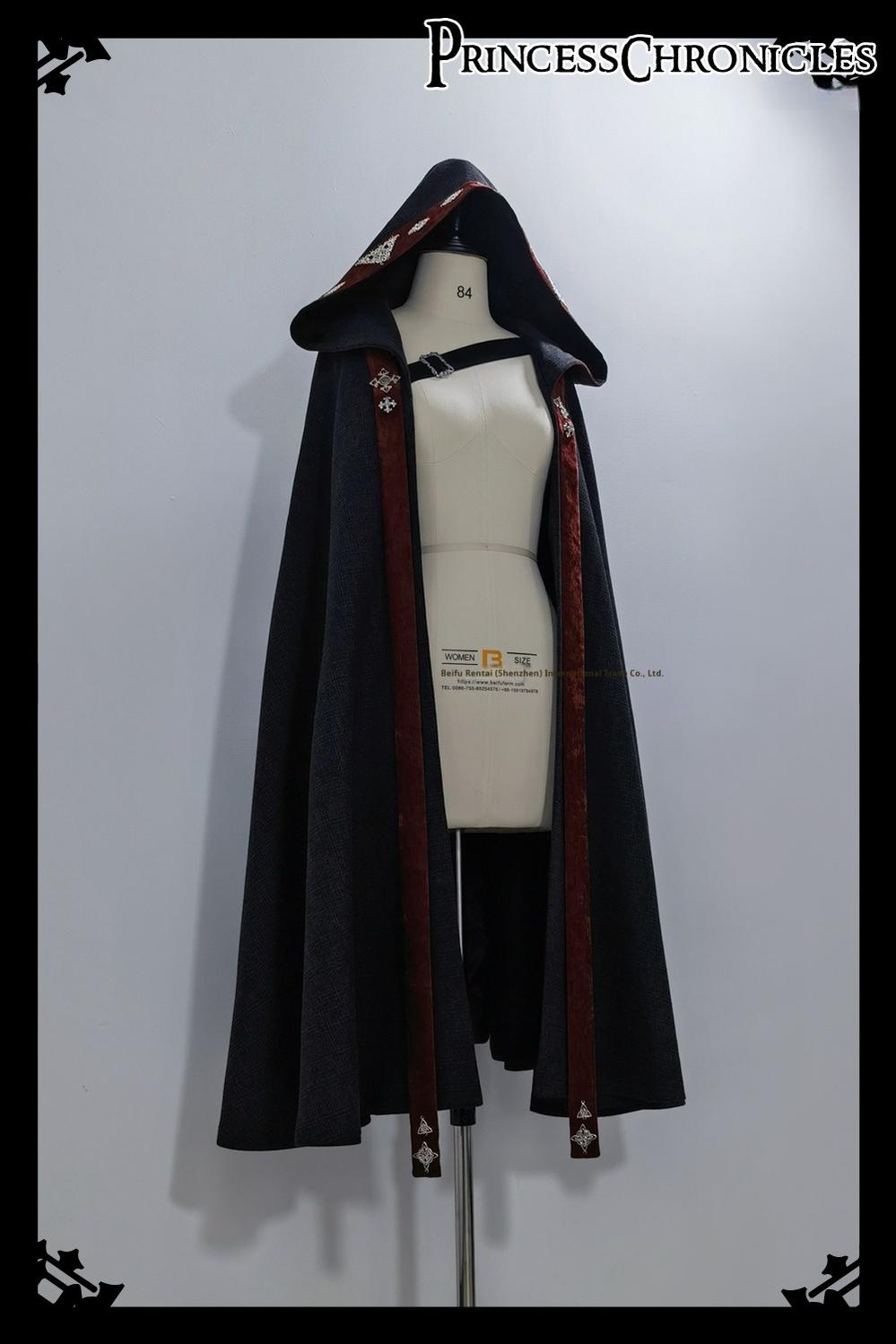 Divine Covenant - Retro Ouji Lolita Pants Suit Male Lolita Long Cape - image 11