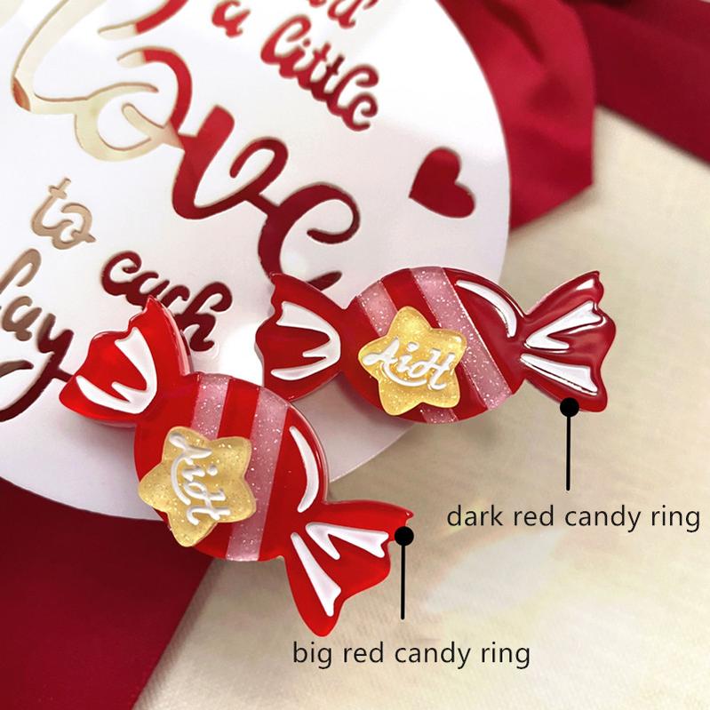 Rainbow Candy - Sweet Lolita Ring Hairclip - image 39